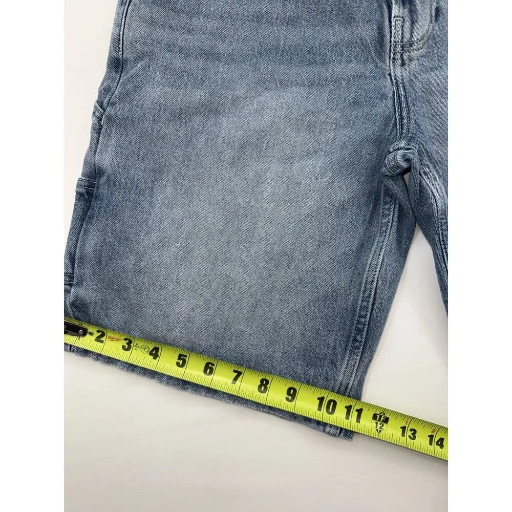 Hollister Men Zipper fly Baggy denim jeans shorts size 32